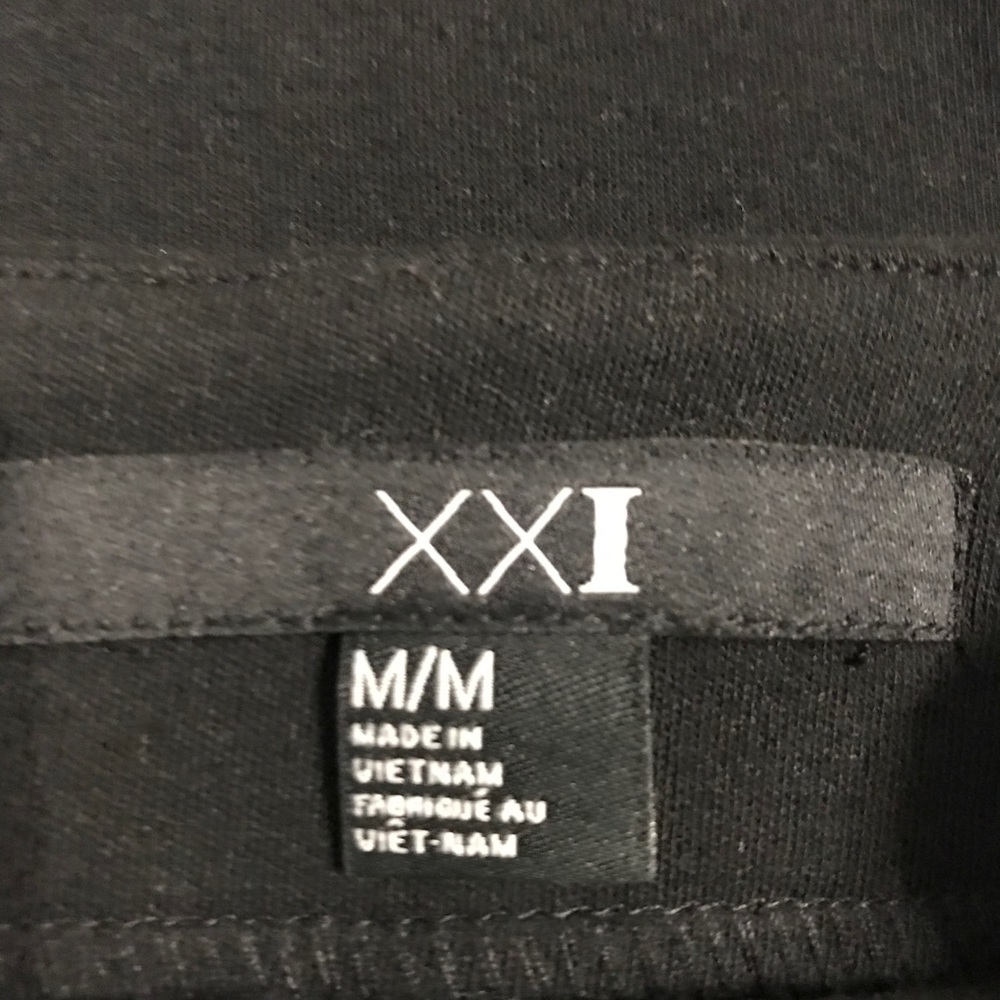 Black straight skirt medium Forever XXI - Picture 3 of 4